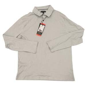 Men’s Banana Republic Luxury-Touch Long Sleeve Polo Shirt SZ Medium